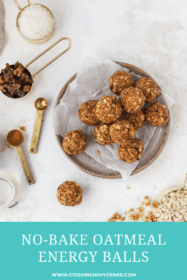 No Bake Oatmeal Energy Balls