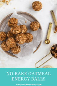 No Bake Oatmeal Energy Balls