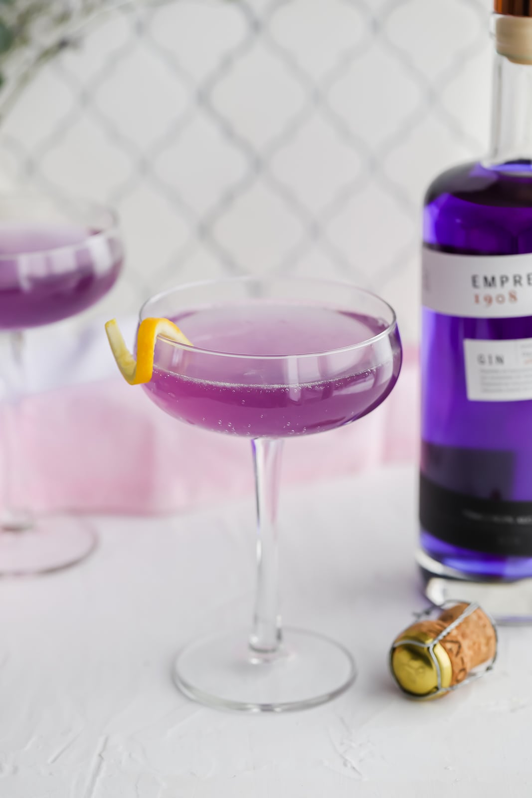 Lavender French 75 Cocktail