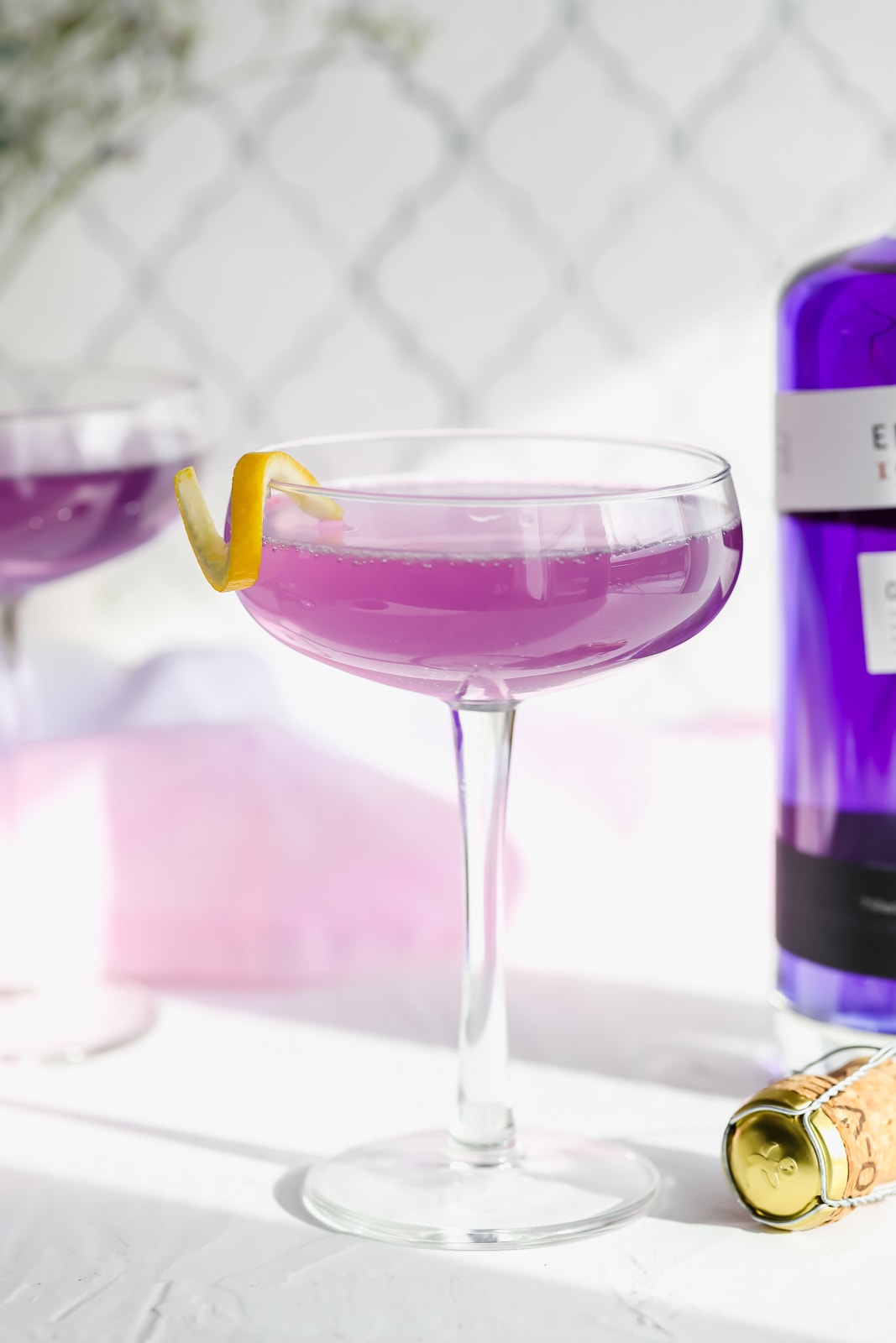 Lavender French 75 Cocktail