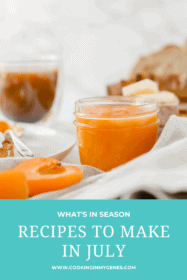 Recipes to make in July