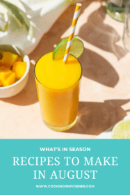Recipes to cook in august