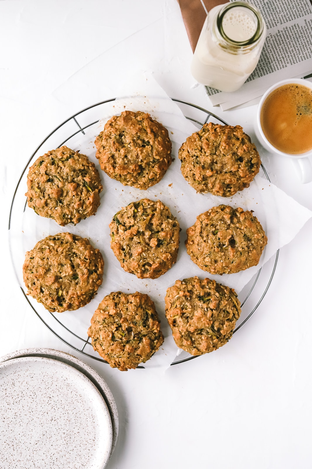 Zucchini Breakfast Cookies