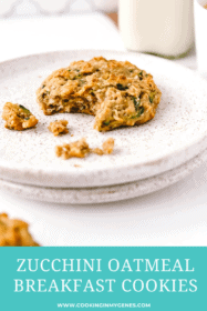 Zucchini Breakfast Cookies