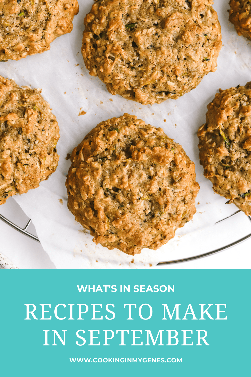 What's In Season - Recipes to Make in September - Cooking in my Genes