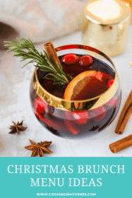 Brunch menu ideas for Christmas