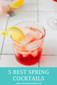 recipes for spring cocktails