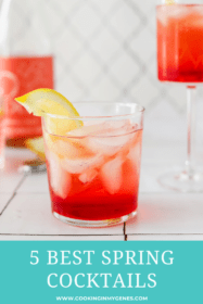 recipes for spring cocktails