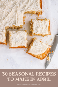 pieces of coconut carrot cake