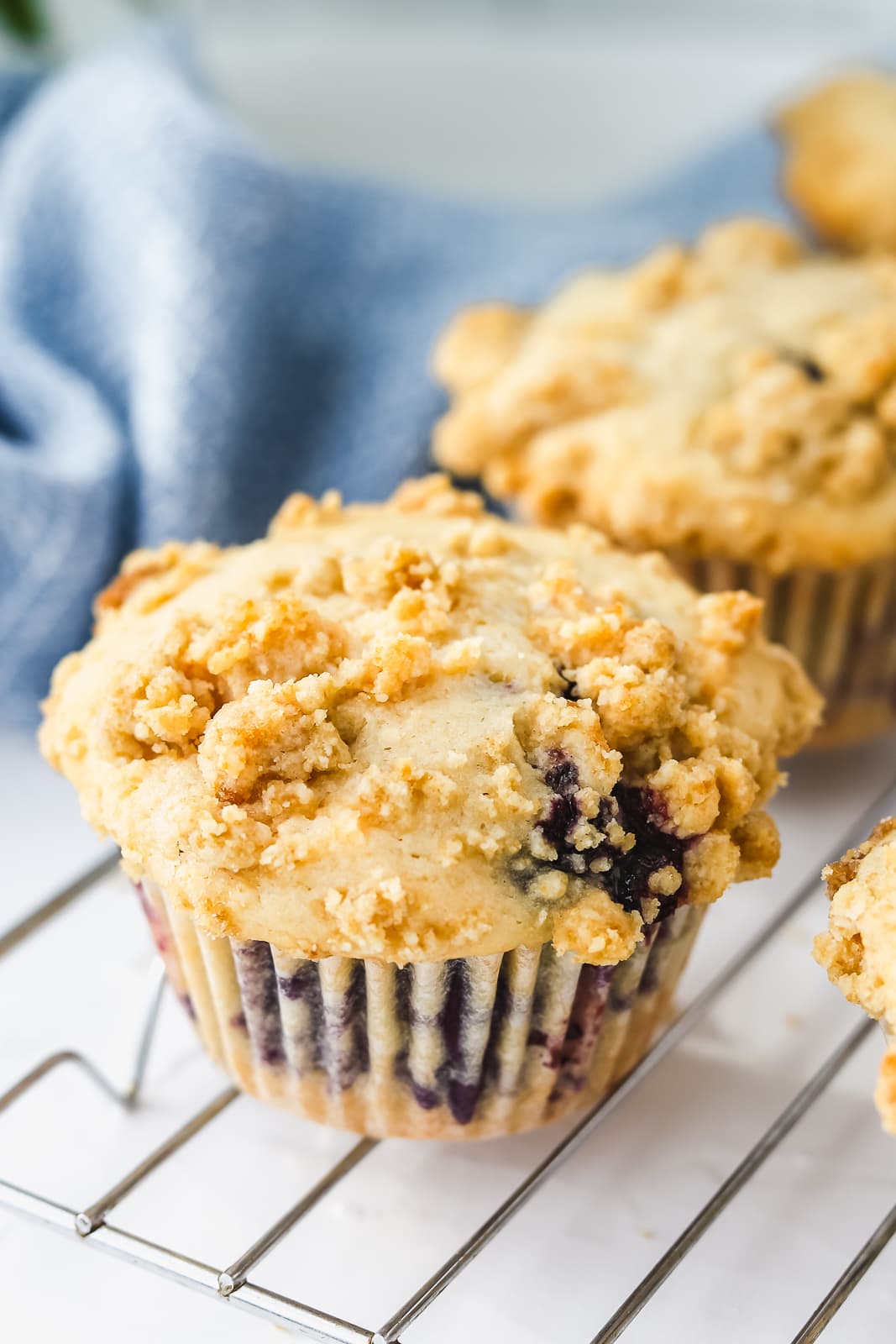 The Best Blueberry Muffins