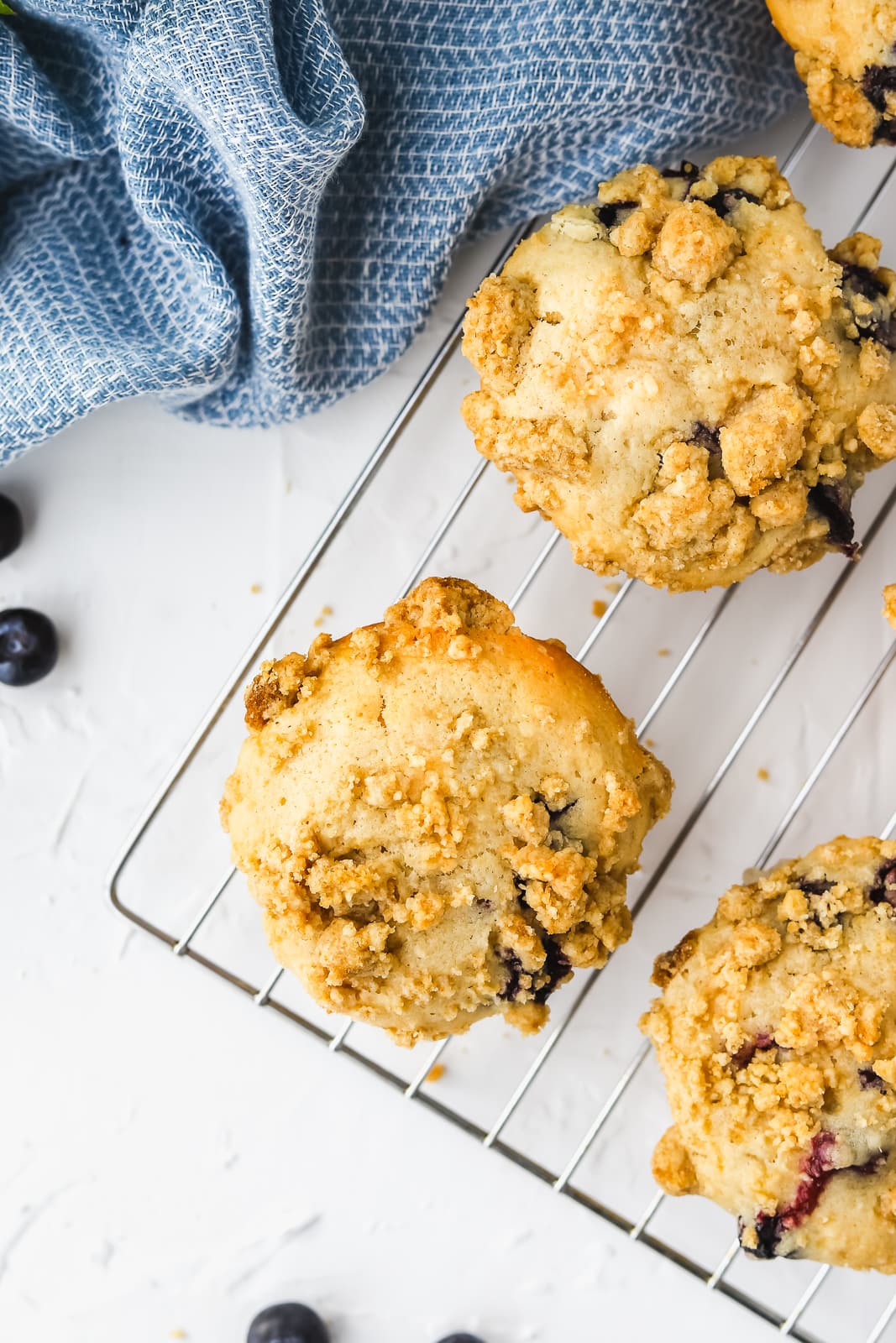 The Best Blueberry Muffins