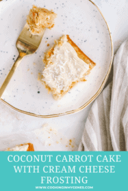 Coconut & Carrot Cake