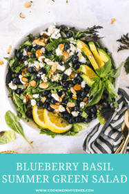 Blueberry Summer Greens Salad