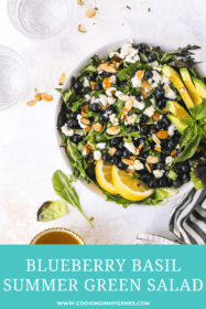Blueberry Summer Greens Salad