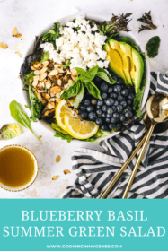 Blueberry Summer Greens Salad