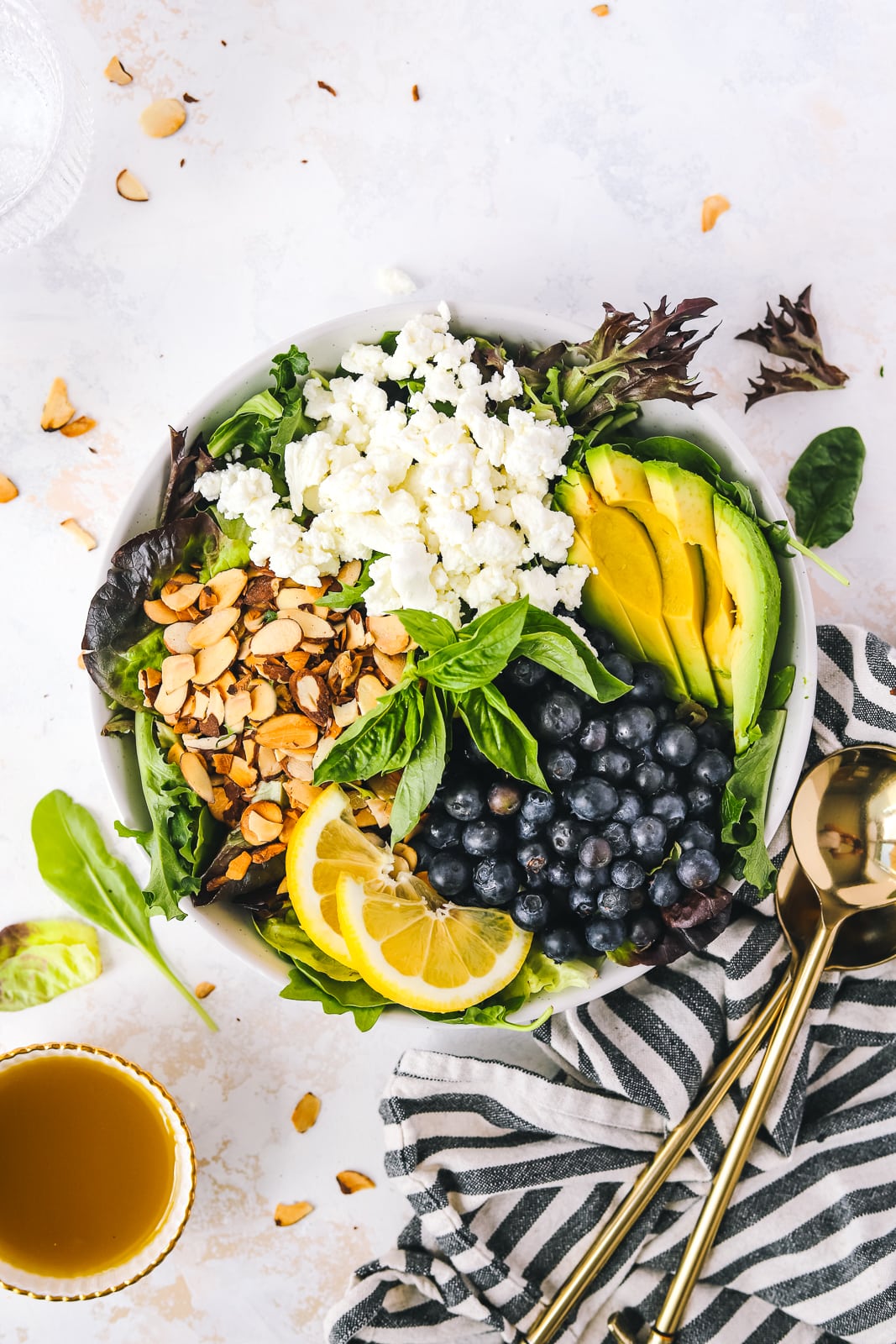 Blueberry Summer Greens Salad