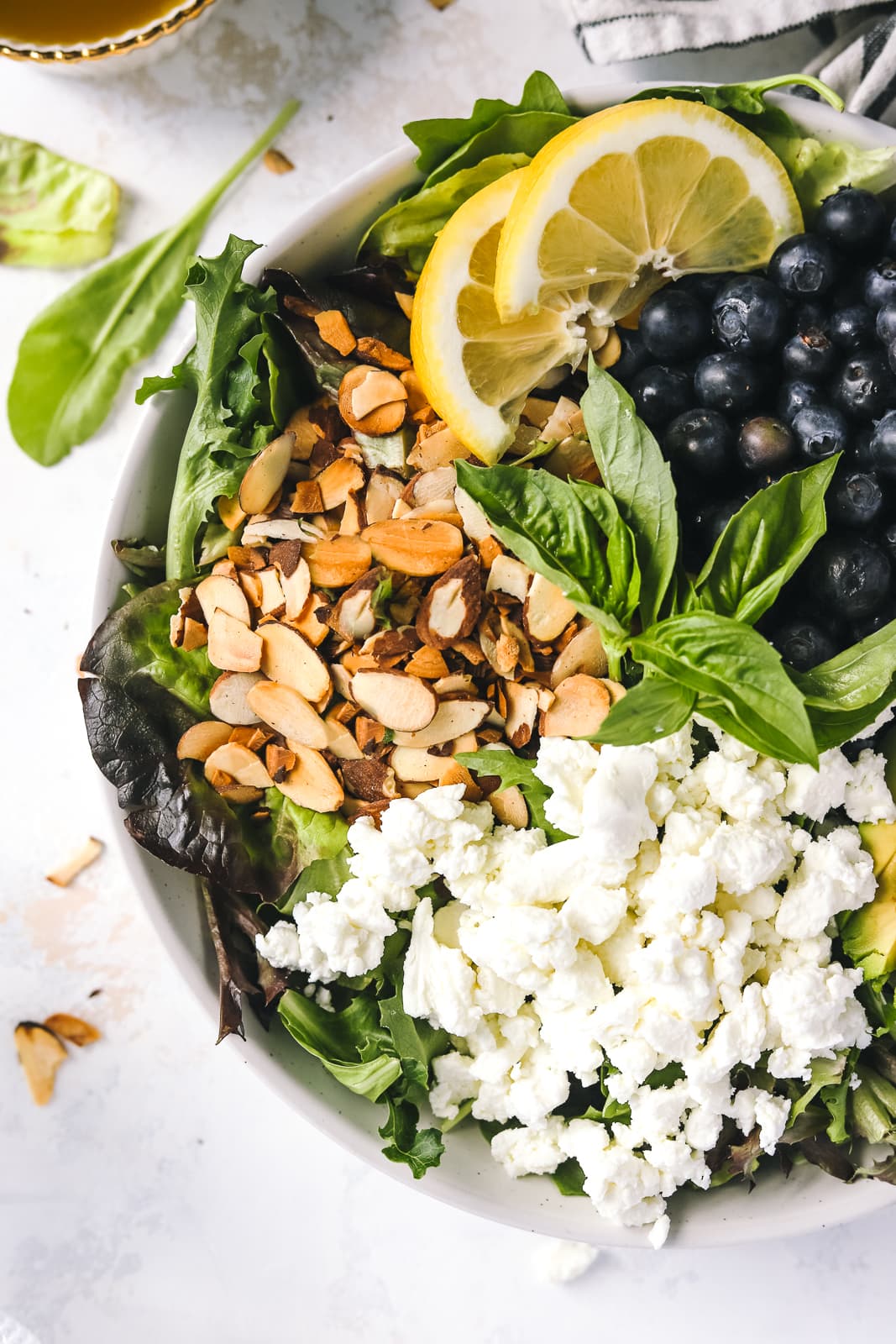 Blueberry Summer Greens Salad