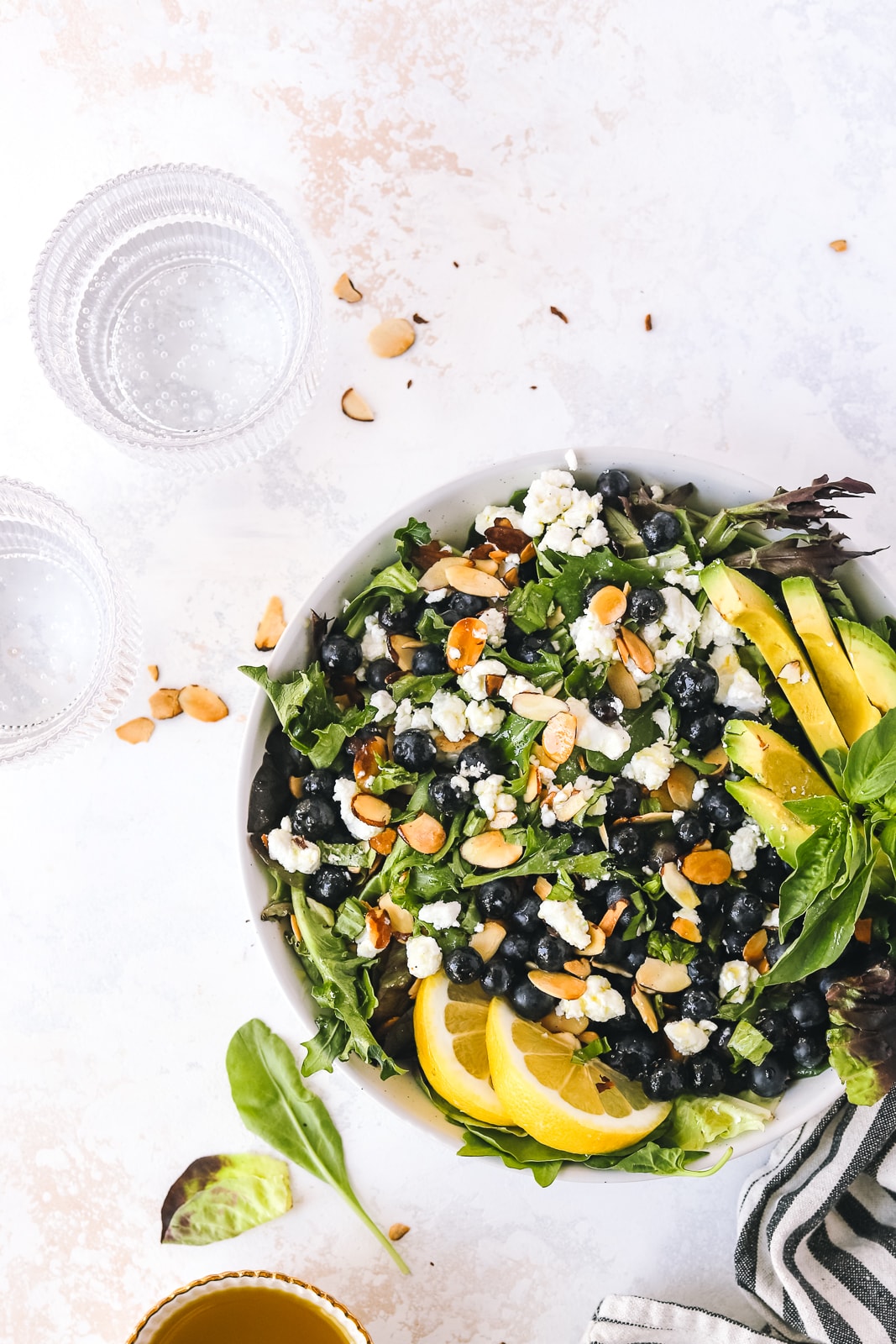 Blueberry Summer Greens Salad