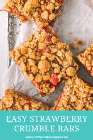 strawberry oat bars dessert