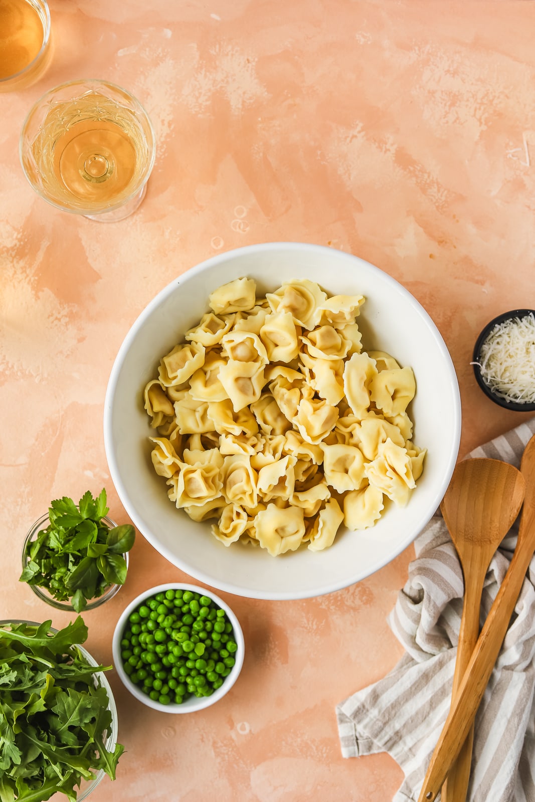 a bright and fresh easy summer pasta salad