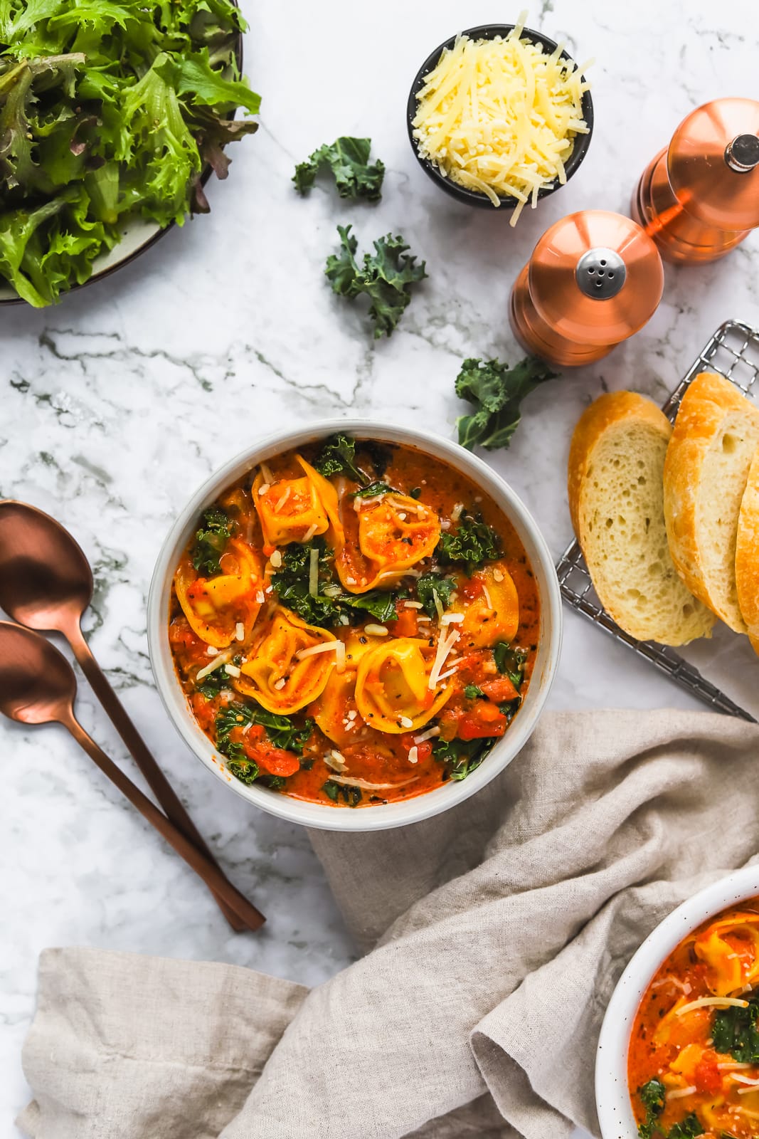 Cheese Tortellini Soup