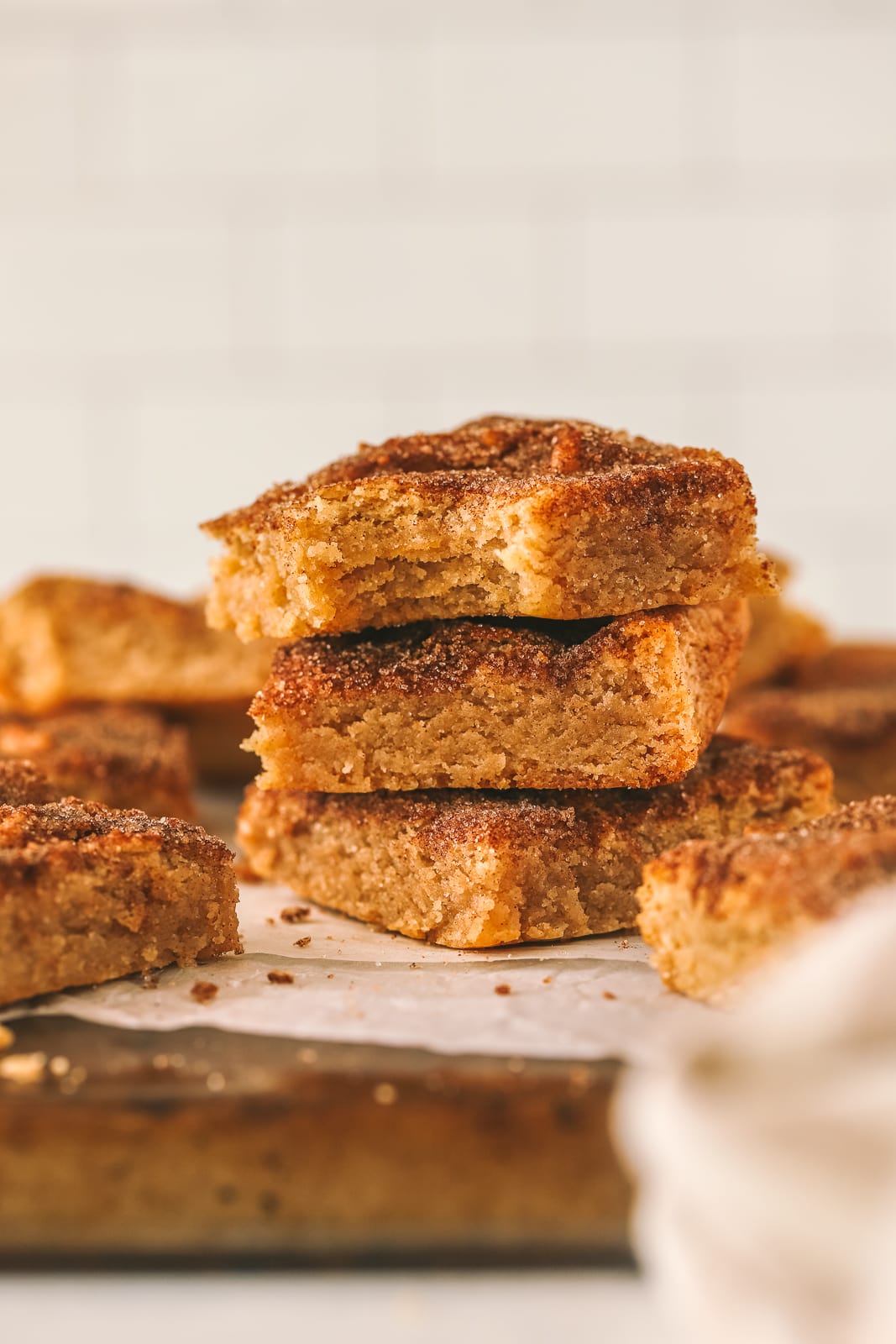 snickerdoodle cookie bars