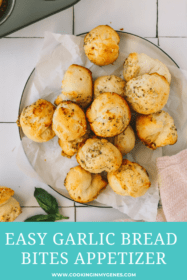 garlic bread bites appetizer