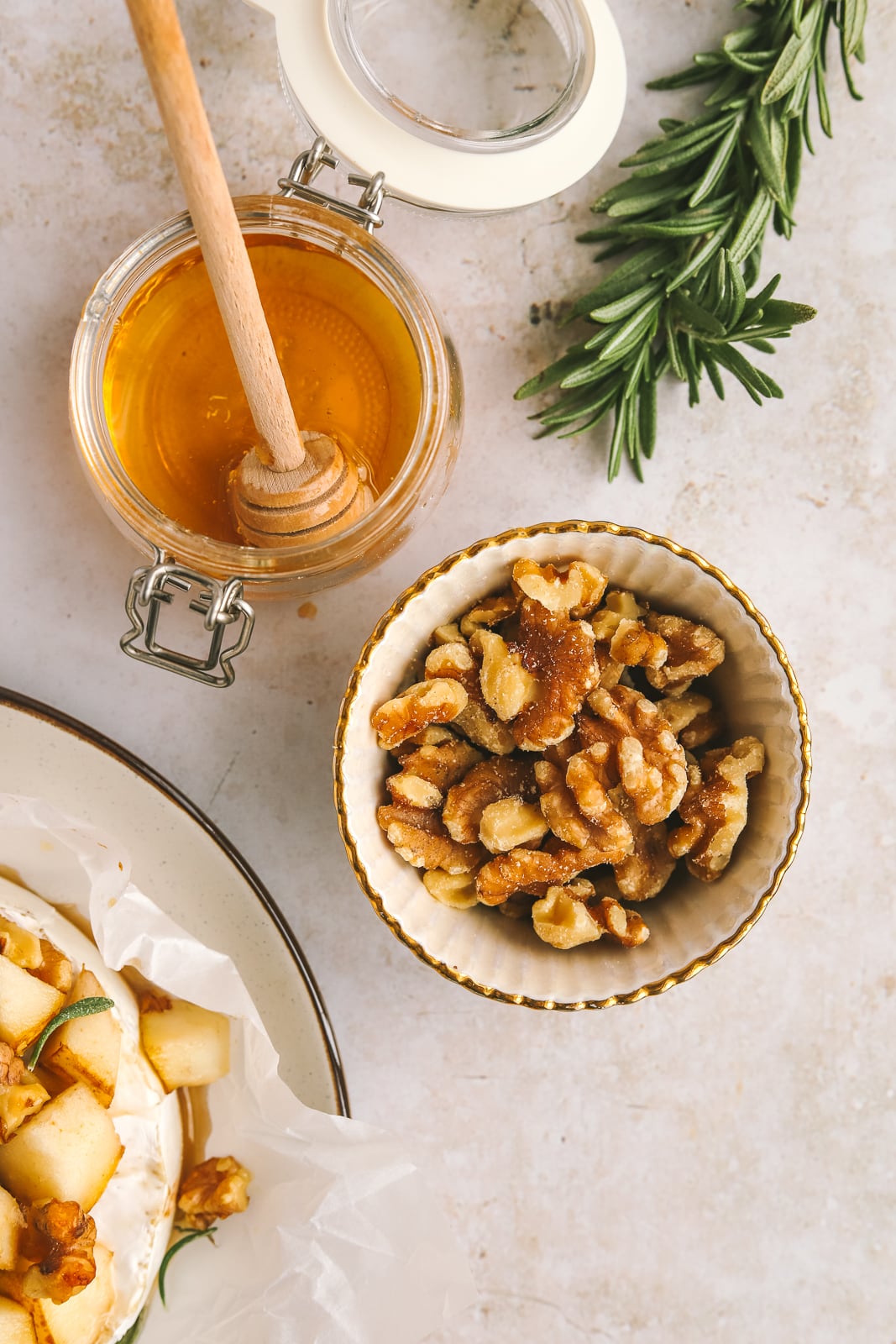 ingredients for baked brie