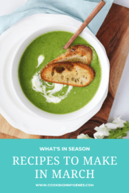 Spring pea soup