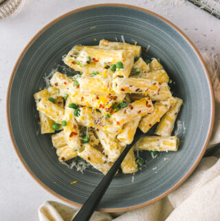 Boursin cheese pasta