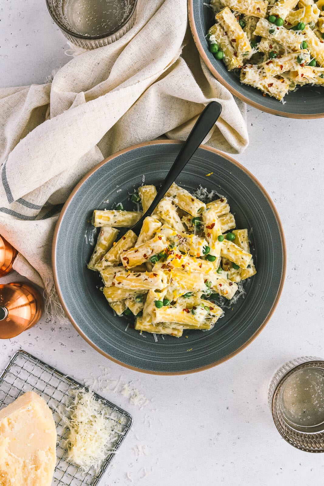 Boursin cheese pasta