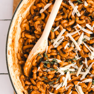 One Pot Viral French Onion Pasta