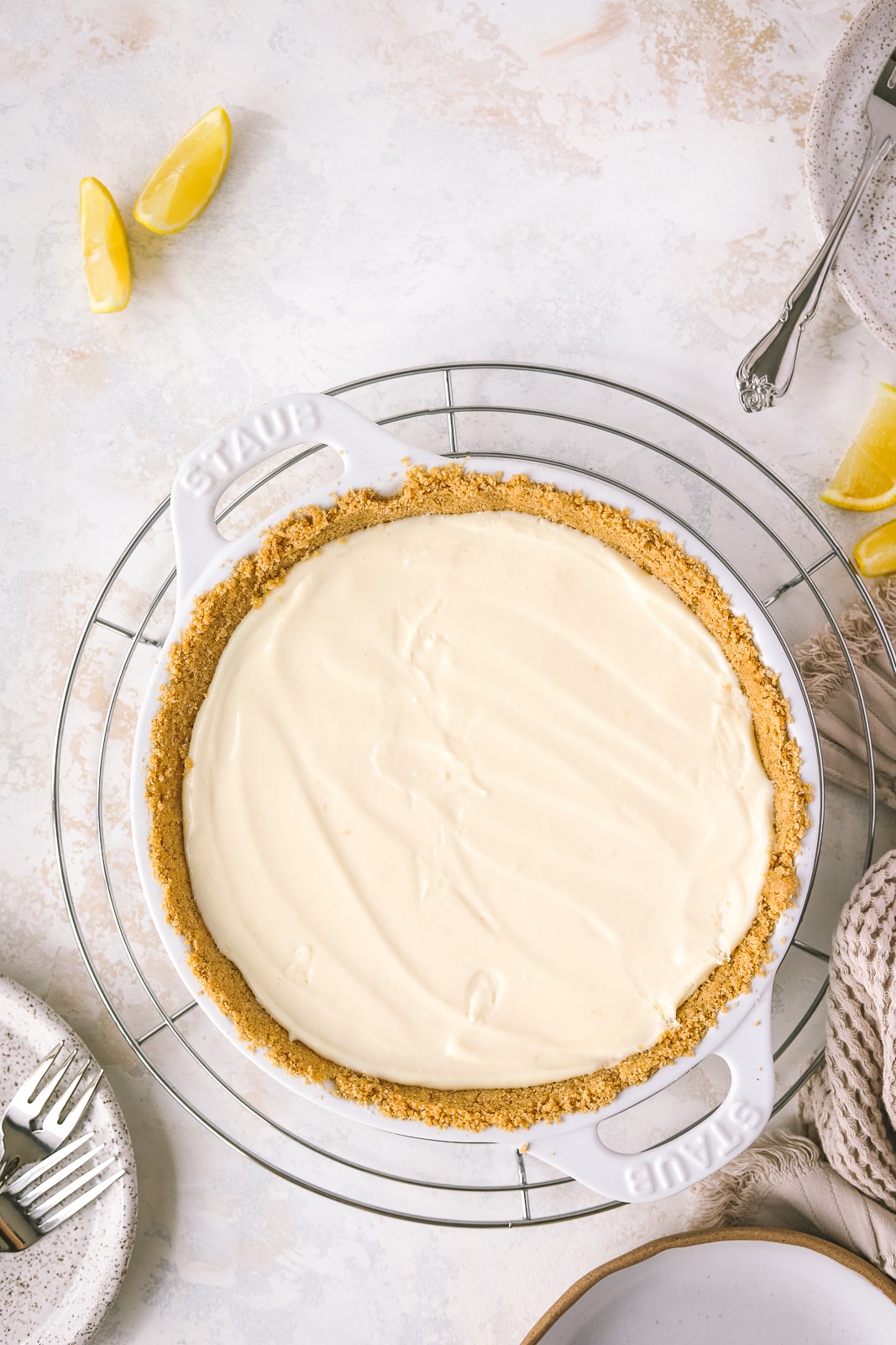 lemon icebox pie with no topping