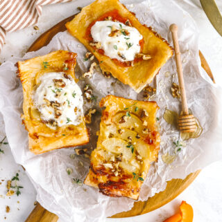 upside down puff pastry dessert tarts