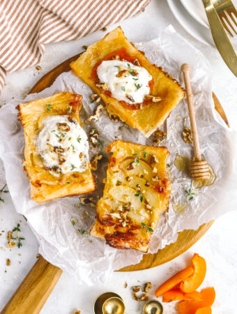 upside down puff pastry dessert tarts