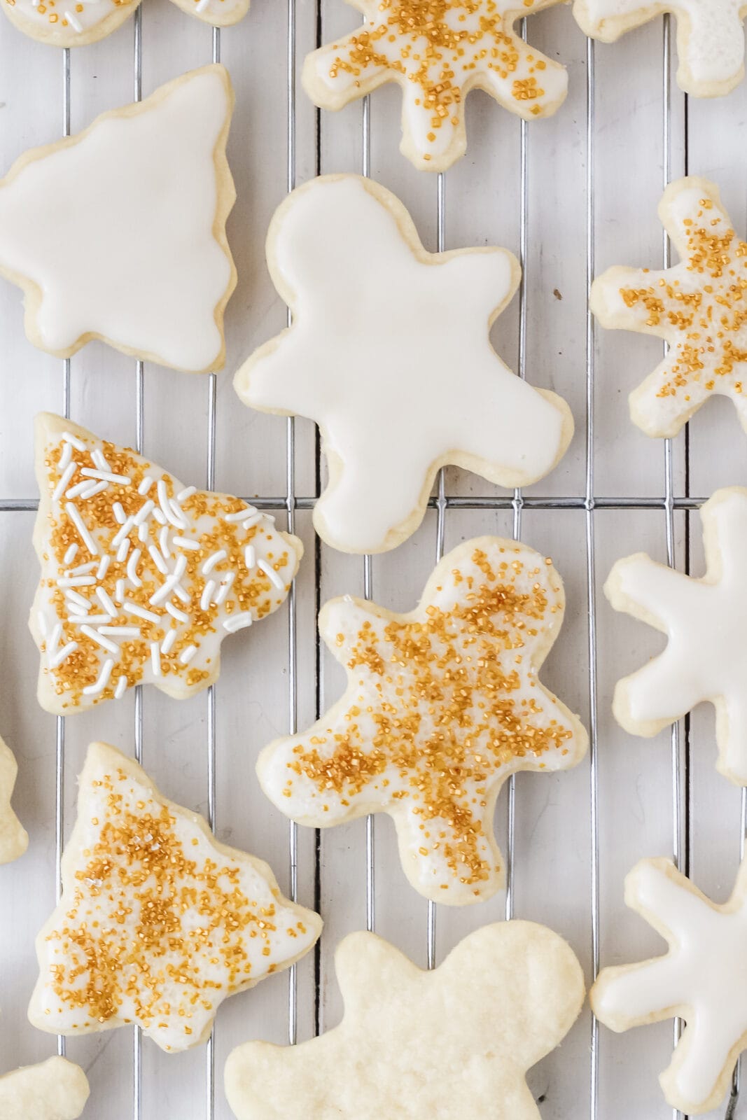 shortbread cookies with icing
