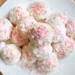 peppermint snowball cookies