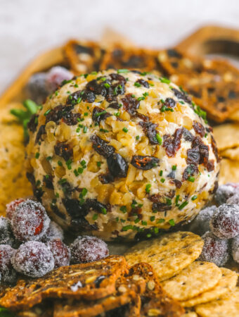 cranberry walnut cheese ball