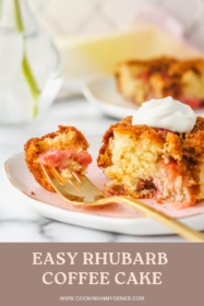 piece of cake on a fork