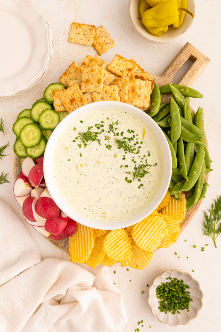 Easy Pepperoncini Ranch Dip Appetizer Recipe
