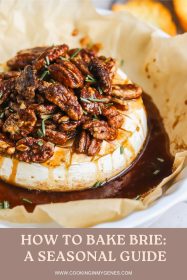 pecan maple baked brie