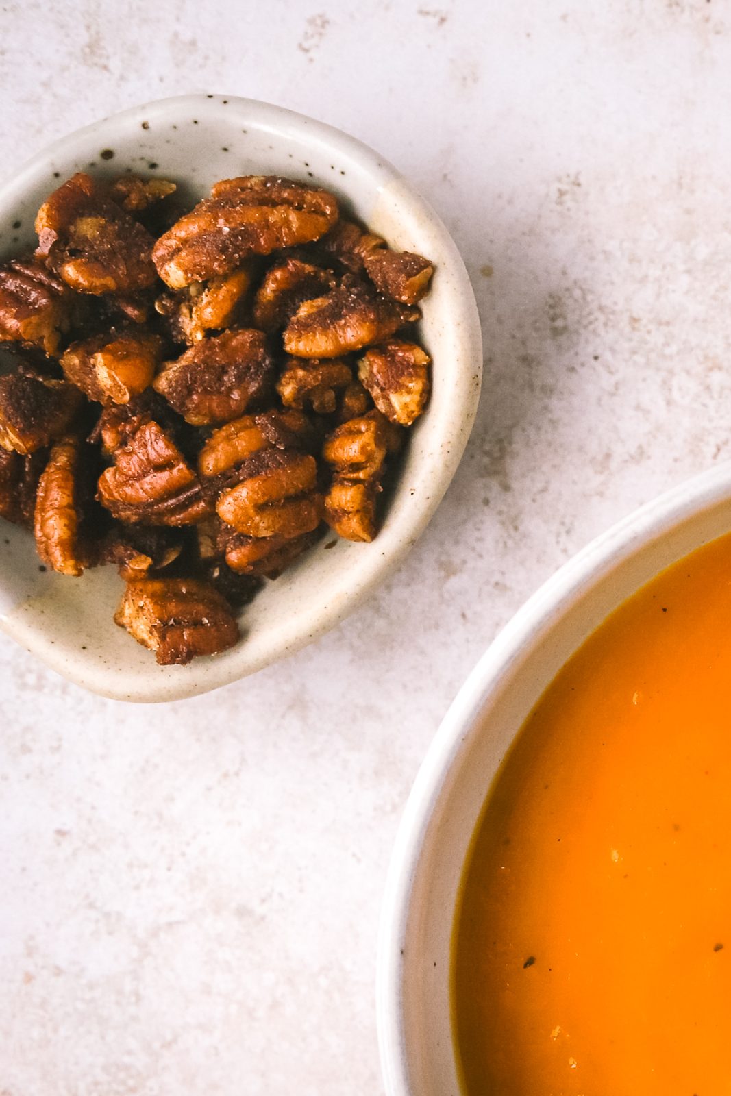 toasted pecans in a bowl
